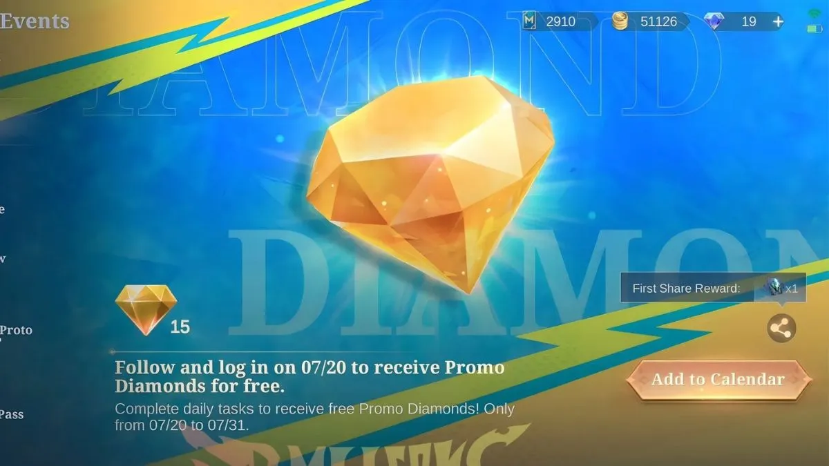 Promo Diamond Kuning MLBB Oktober 2025