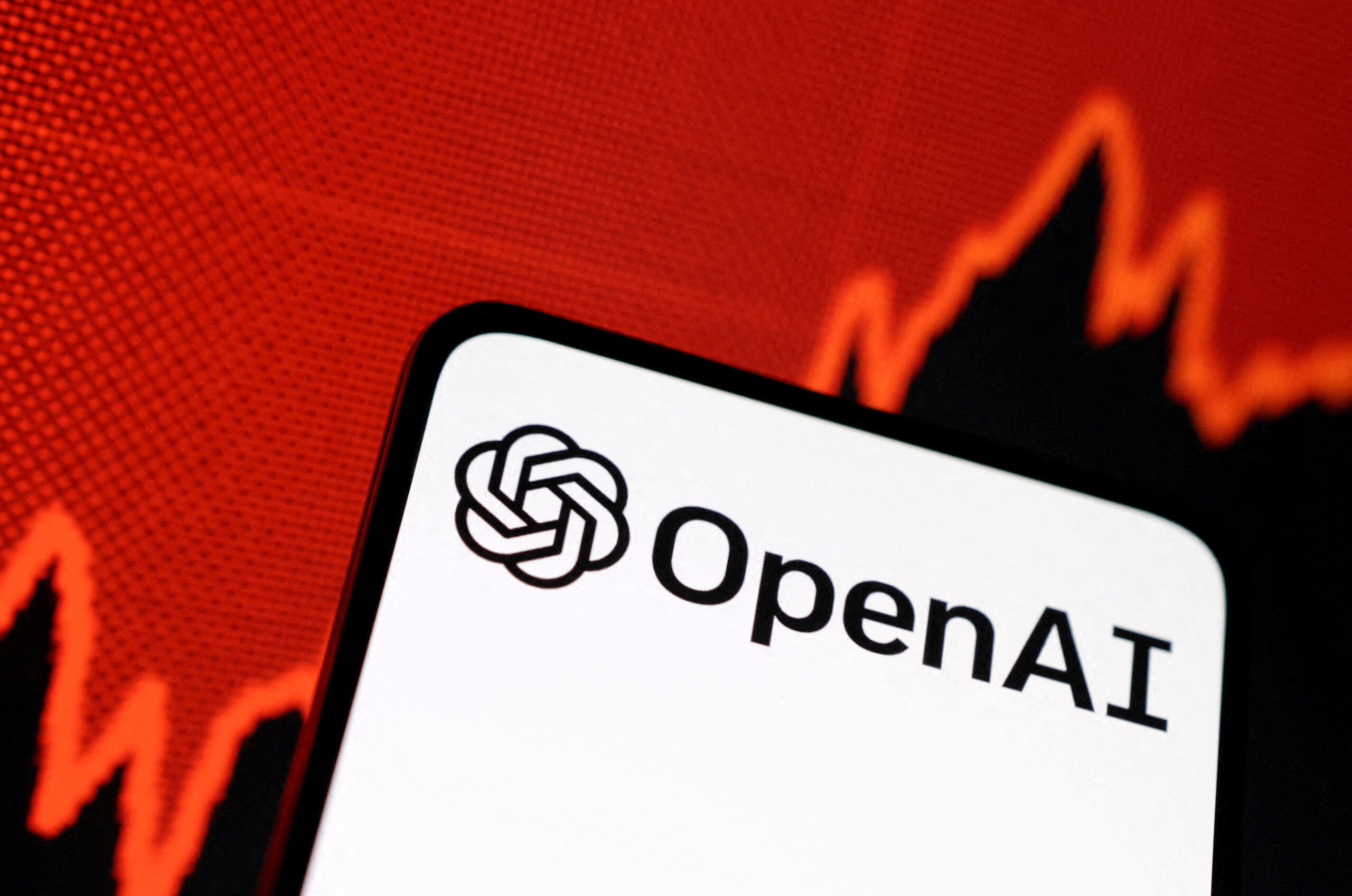 OpenAI IPO: Valuasi Triliunan dan Perubahan Besar di Industri AI! 2 Logo OpenAI di depan bursa saham, menyimbolkan persiapan OpenAI IPO