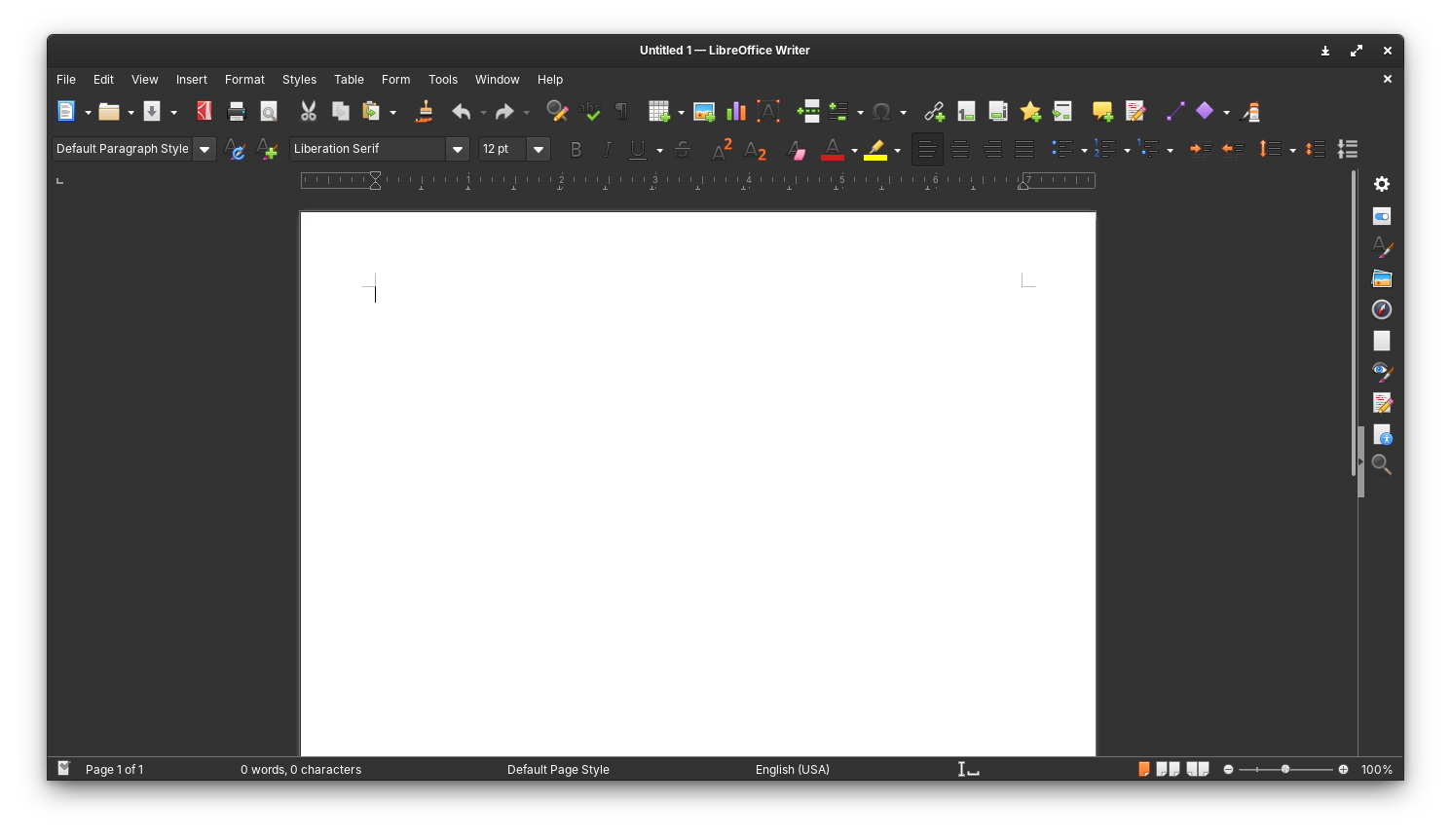 LibreOffice di Elementary OS 8 untuk Migrasi ke ElementaryOS 8