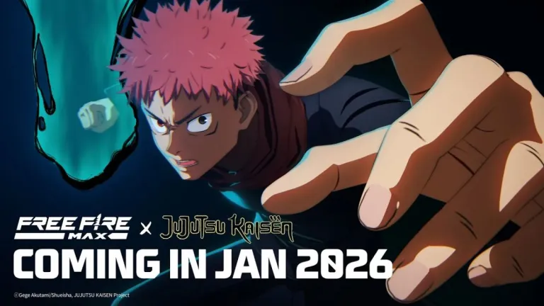 Detail Kolaborasi Free Fire x Jujutsu Kaisen: Karakter dan Story Shadows Over Bermuda
