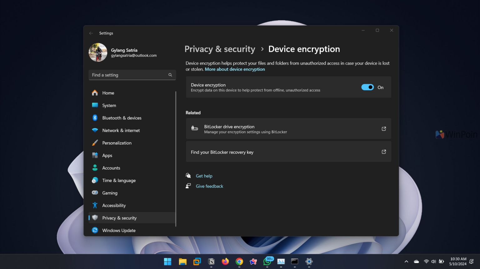 BitLocker Recovery Windows 11: Solusi Cepat Atasi Masalah Update Oktober 4 Pengaturan Device Encryption di Windows 11