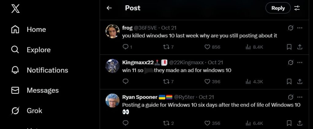 Sentimen Pengguna Windows 10 Terhadap Migrasi Windows 11