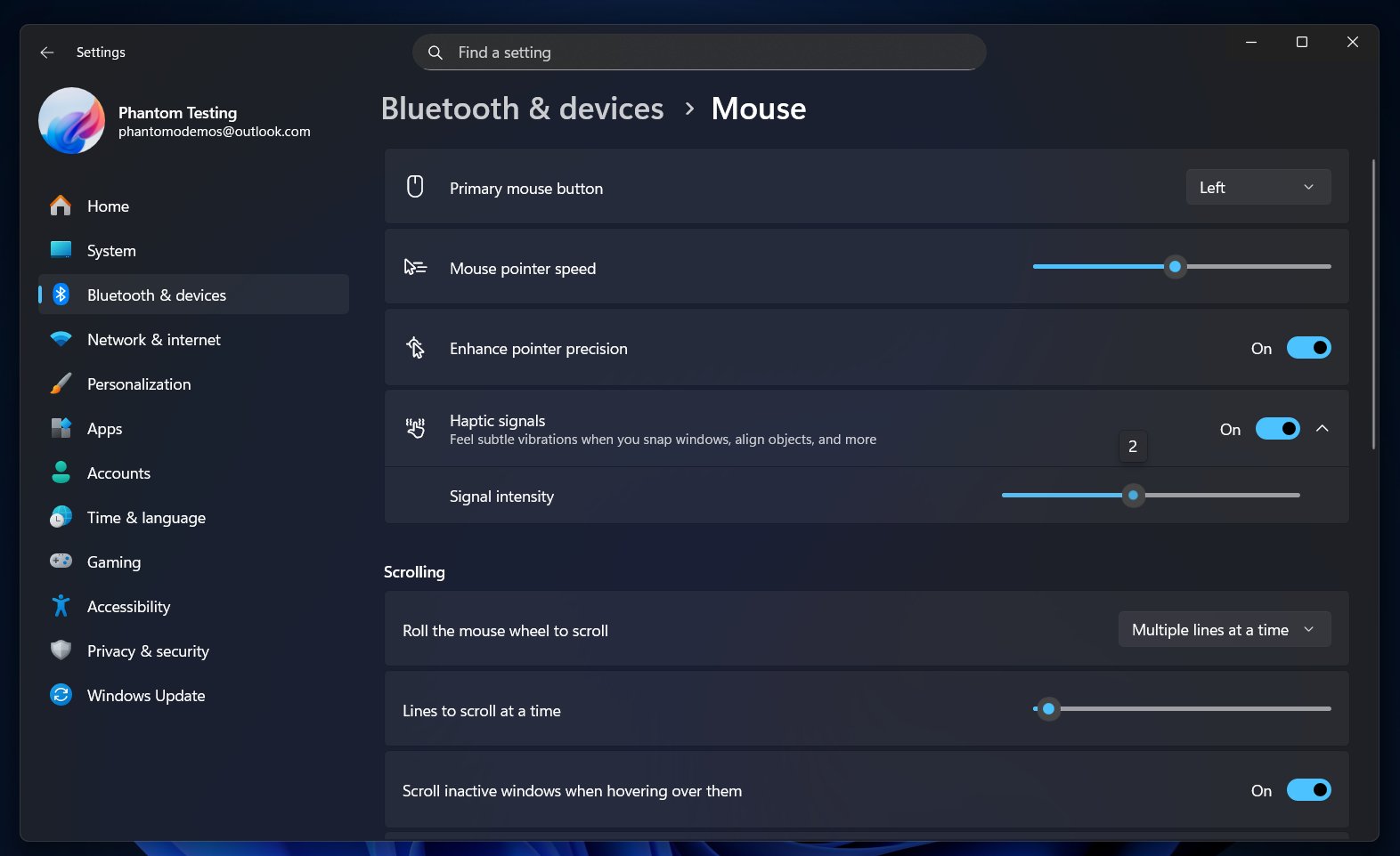 Haptic Feedback Windows 11 - Sensasi Baru di Trackpad Modern, Wajib Dicoba! 2 Pengaturan Haptic Feedback Windows 11