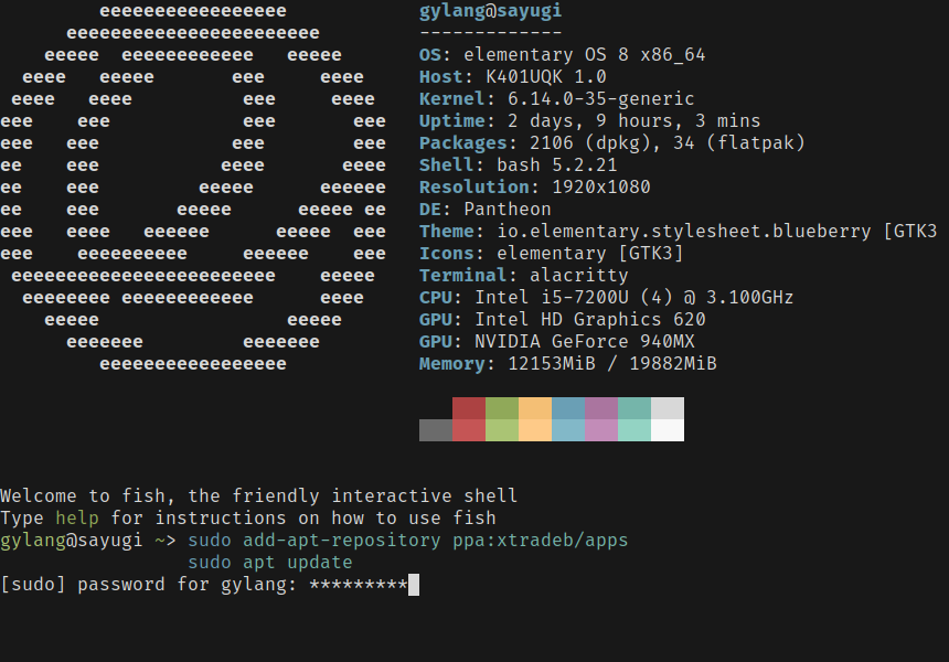 Ungoogled Chromium Browser di Linux - Panduan Instalasi & Privasi Maksimal 2 Terminal Linux dan Perintah Tambah PPA Ungoogled Chromium Browser di Linux