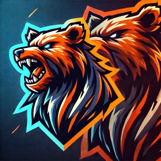 Logo FF Keren 3D dengan efek api