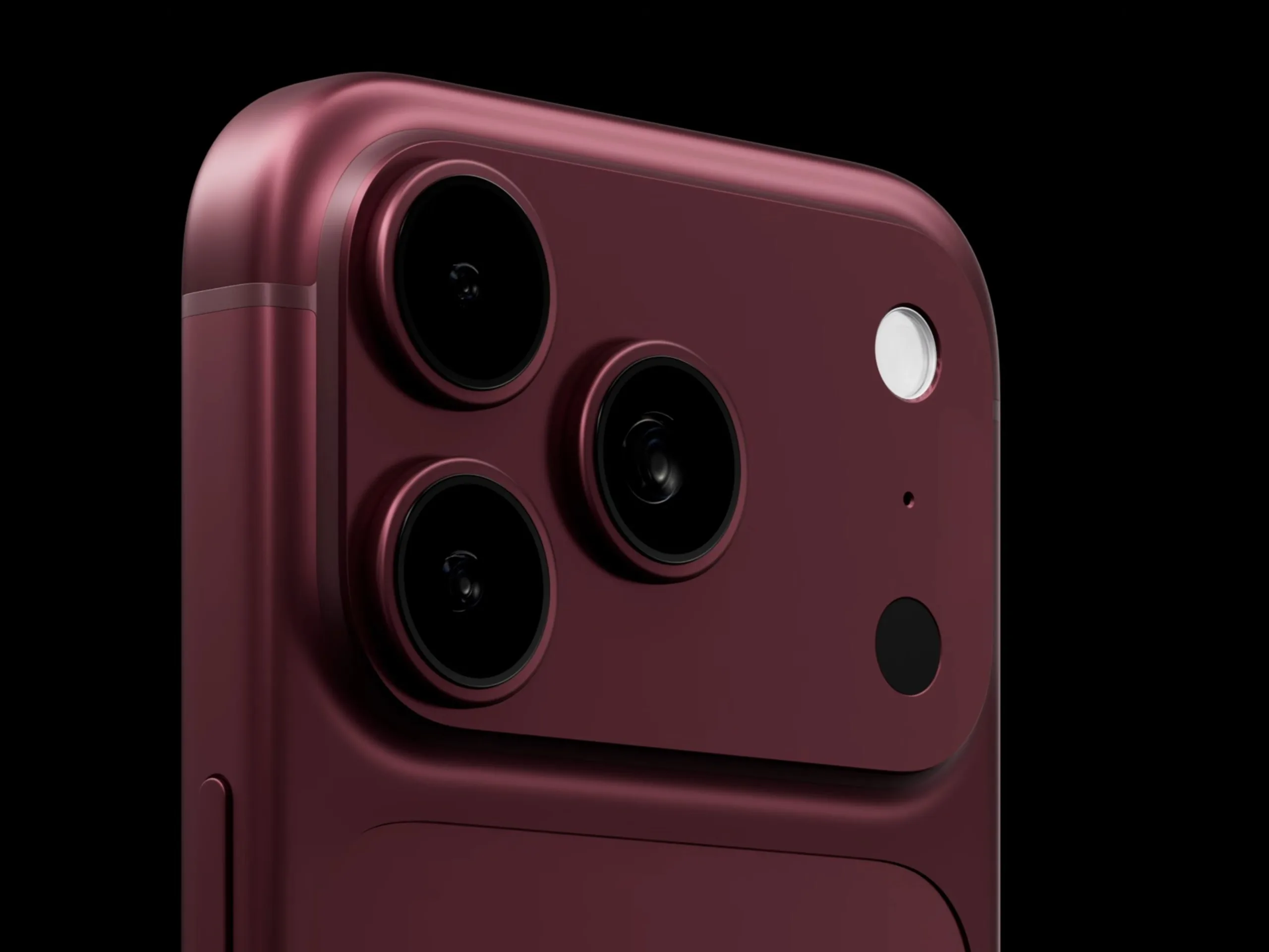 iPhone 18 Pro Burgundy - Mengupas Tuntas Rumor Warna Premium yang Menggoda 2 Render atau konsep iPhone 18 Pro dalam warna burgundy yang elegan