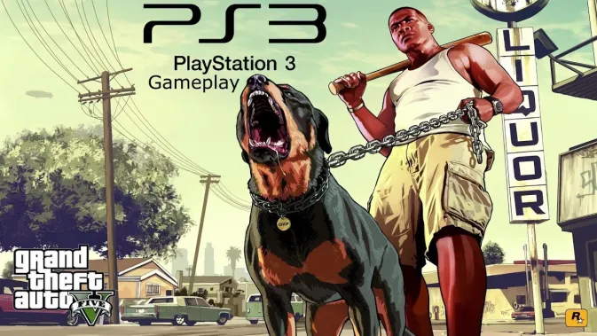 Grand Theft Auto V PS3 gameplay