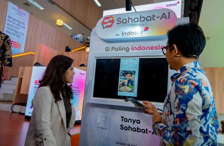 Antarmuka aplikasi Sahabat AI yang intuitif dan ramah pengguna