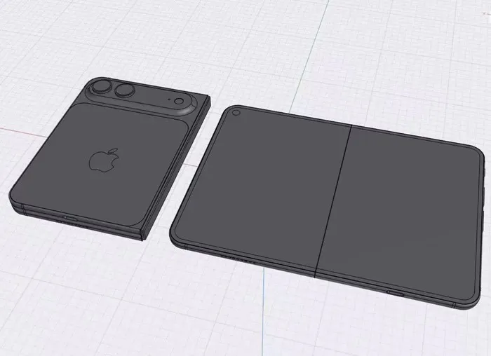 iPhone Lipat - Menguak Desain Revolusioner dan Prediksi Rilis 2 Bocoran render desain iPhone Lipat dari Sonny Dickson