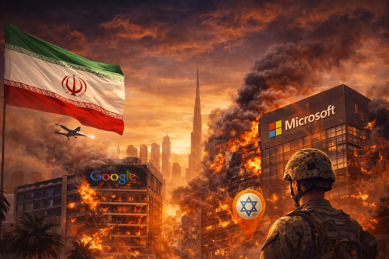 Militer Iran mengancam infrastruktur teknologi AS