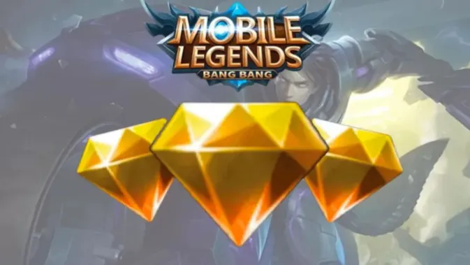 Infografis jadwal event Mega Sale Diamond Kuning MLBB Maret 2026