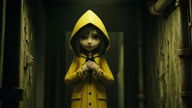 Karakter Six dari Little Nightmares