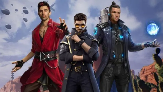 Ilustrasi keuntungan memiliki akun sultan di Free Fire seperti diamond dan skin langka