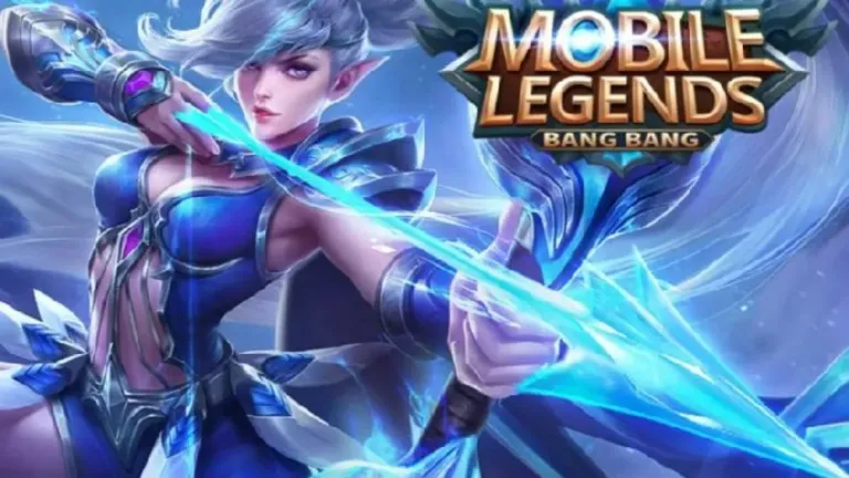 Seorang pemain Mobile Legends dengan nama akun keren sedang beraksi
