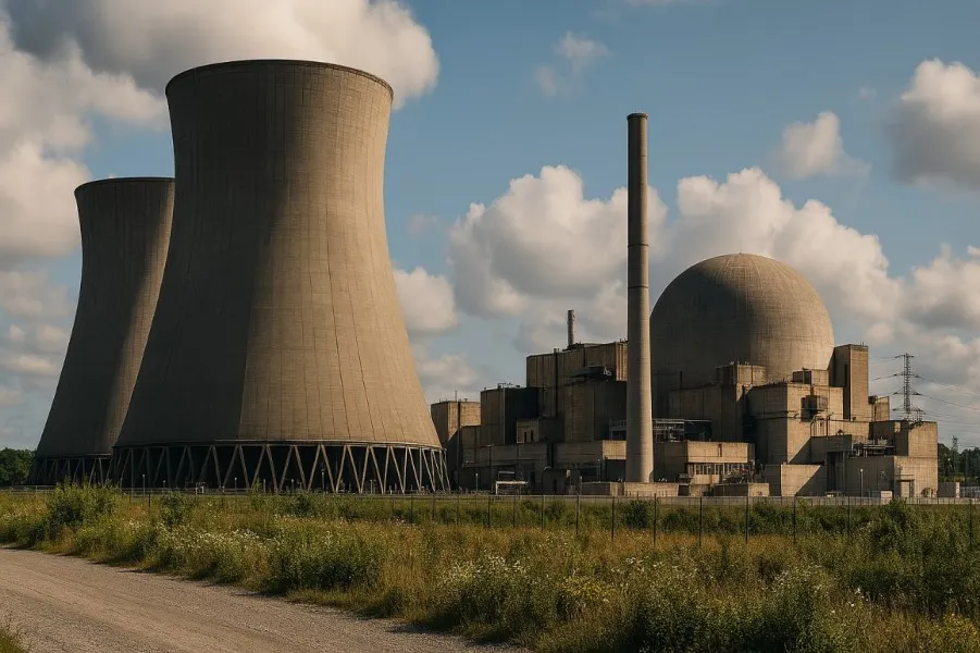 Konsep reaktor Natrium milik TerraPower yang dibangun Bill Gates di AS