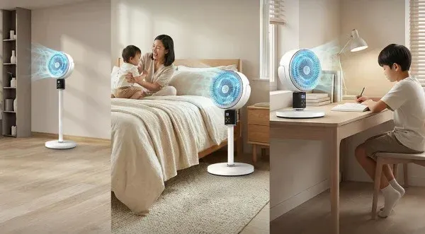 Kipas Sirkulasi Udara Polytron dengan mode 3-in-1