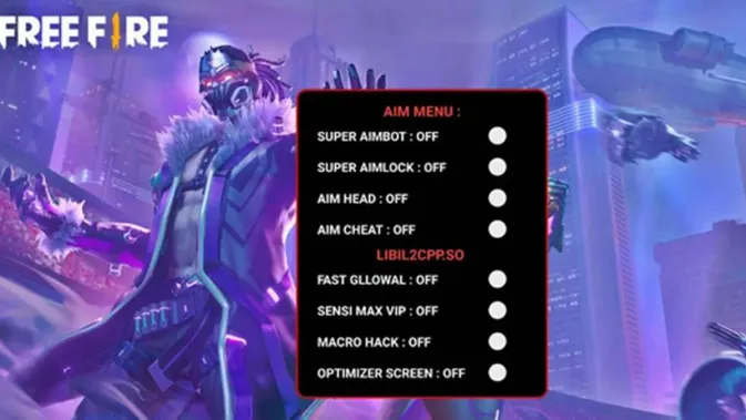 Rege FF Auto Headshot - Bahaya, Fitur Ilegal, dan Risiko Banned Akun 3 Fitur-fitur cheat Rege FF seperti Auto Headshot dan AIM Lock