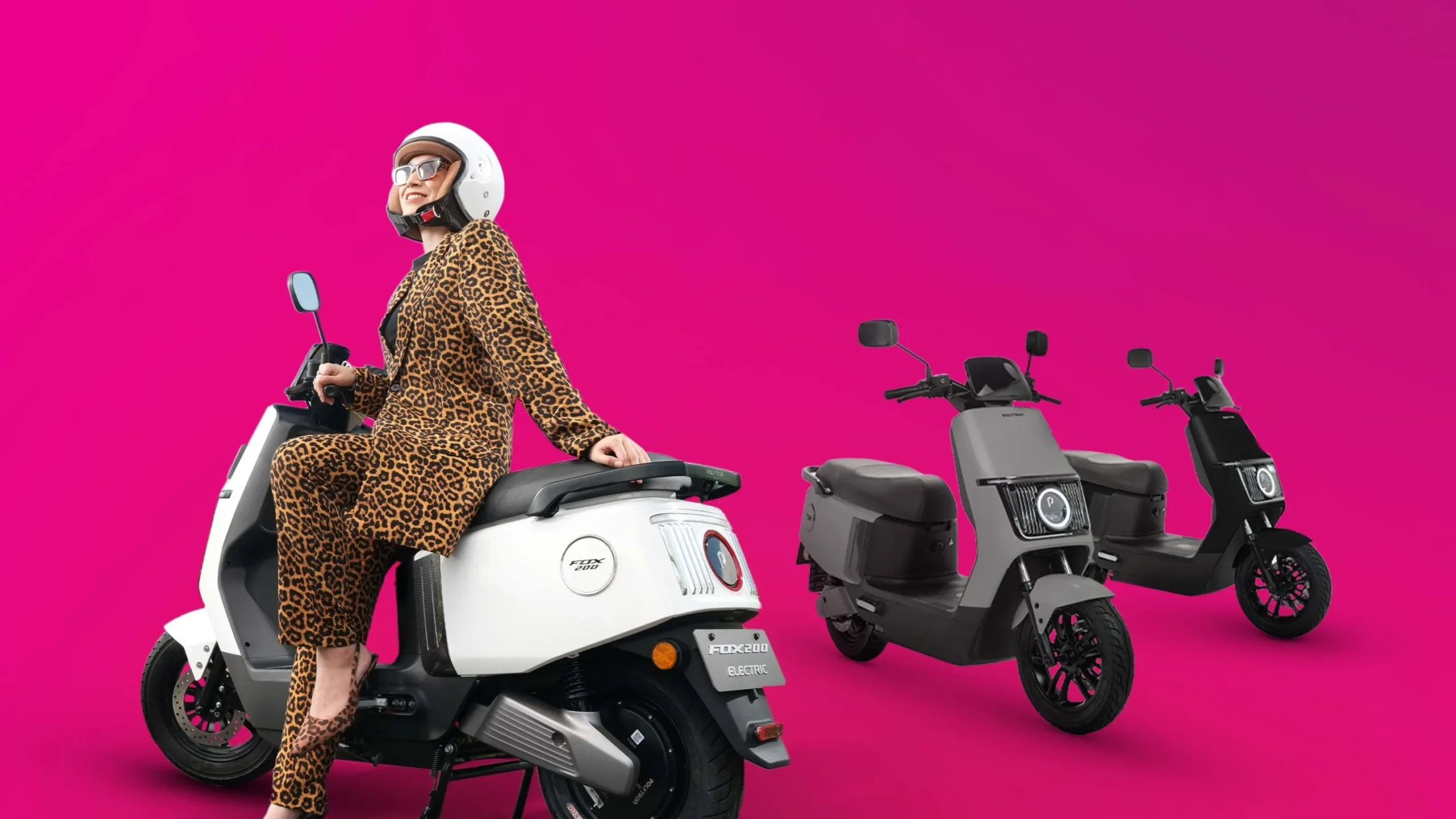 Polytron Fox 200, motor listrik dengan desain futuristik dan fitur alarm anti salah sein