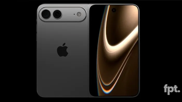 iPhone Fold dalam mode lipat atau sedang digunakan