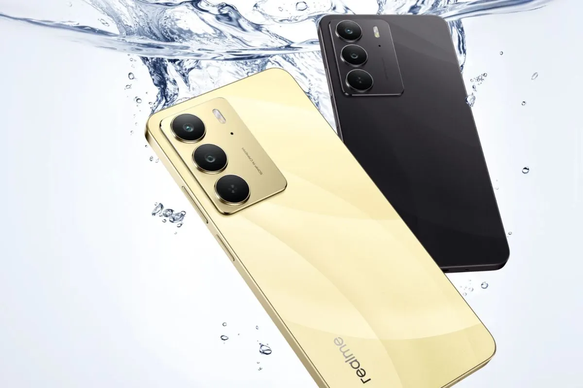 Realme C100 4G - Baterai 8000 mAh & Fitur Powerbank, Review Lengkap! 3 Desain belakang Realme C100 4G