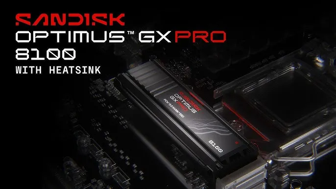 Logo SanDisk Optimus™ yang baru menggantikan logo WD_BLACK™