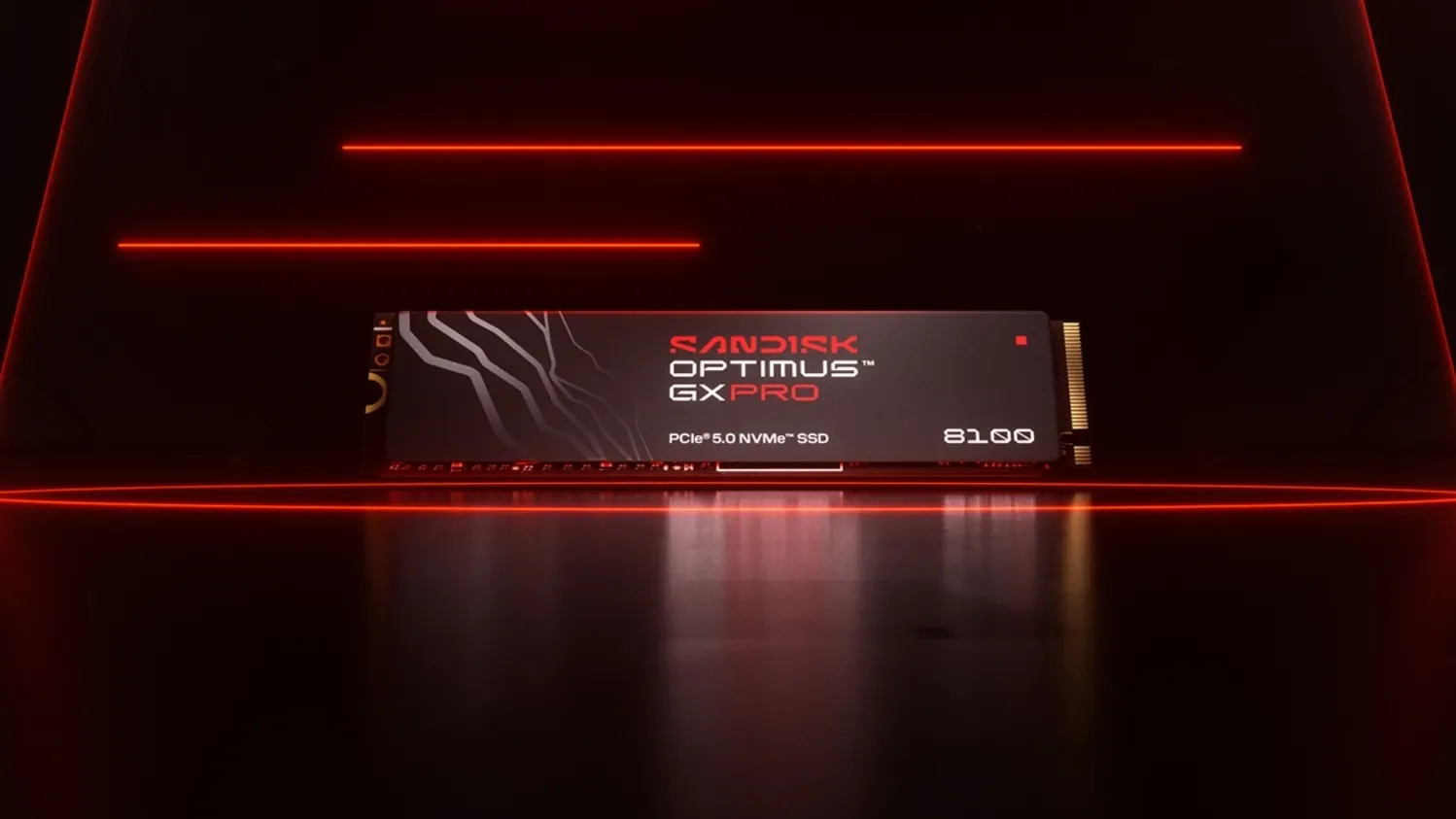 SanDisk Optimus GX SSD menampilkan desain ramping dan modern