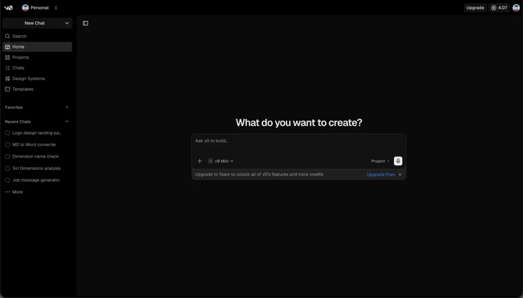 Bisa Lewat HP, Ini Cara Bikin Website Gratis dan Mudah dengan v0.dev 3 Screenshot 2026 05 11 at 11.01.52 PM