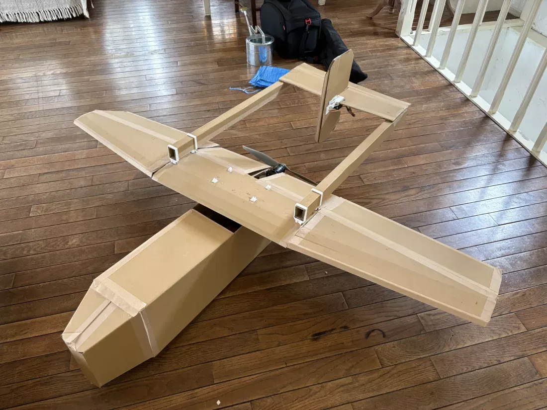 Drone Kardus AirKamuy 150 - Inovasi Militer Jepang yang Revolusioner 2 Drone kardus AirKamuy 150 siap terbang