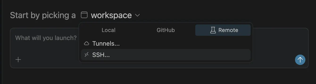 Fitur Remote Agents di VS Code 1.121