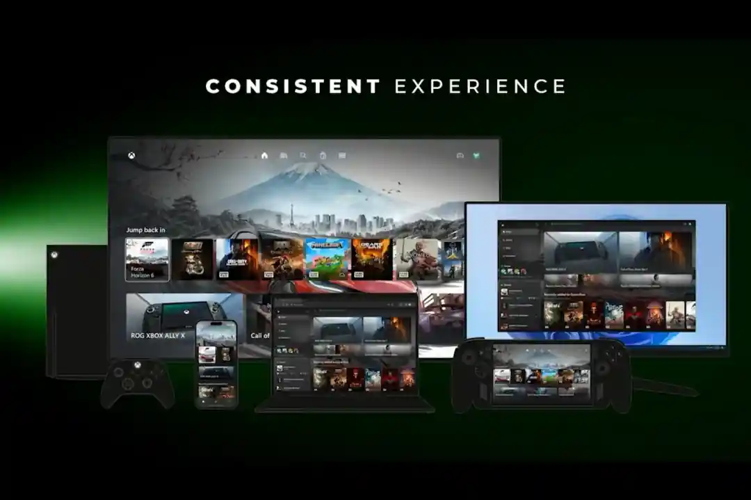 Tampilan antarmuka baru Xbox UI yang modern dan konsisten